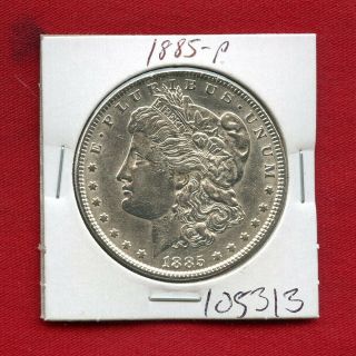 1885 Unc Morgan Silver Dollar 105313 Us Bu State Rare Coin Gem