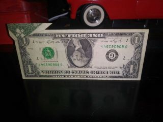 1977 $1 Federal Reserve Note One Dollar Bill Rare 1977 Error Dollar Bill