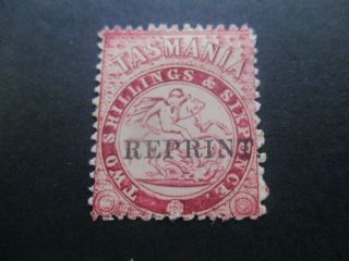Tasmania Stamps: Fiscals Reprint - Rare (f115)