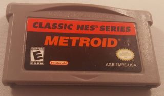 Metroid Nintendo Classic NES Game Boy Advance GBA Complete Cleaned Rare 2