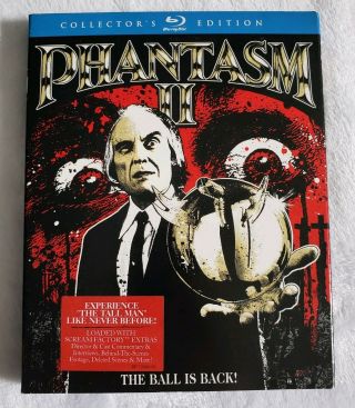 Phantasm 2 (blu - Ray Disc,  2013) Scream Factory W/slipcover Rare Oop