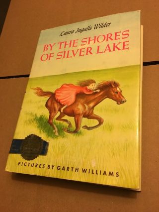 Vintage 1953 Laura Wilder By The Shores Of Silver Lake Hardcover Book Dj Hc Rare