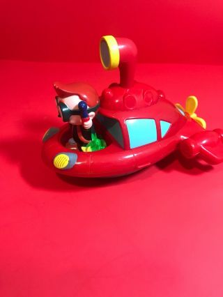 Disney Little Einsteins Rocket Adventure Submarine Bath Toy W/leo Rare Htf