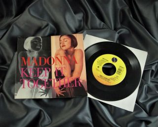 Madonna Keep It Together 7  Vinyl Record Us 1990 Rare Like A Prayer