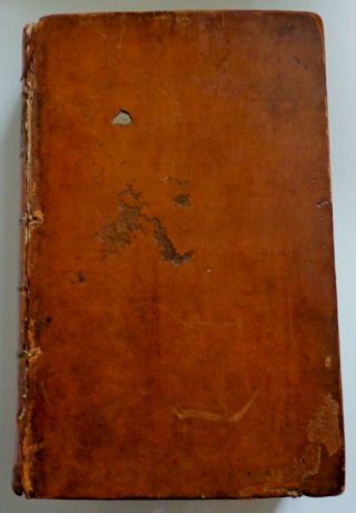RARE ANTIQUE BOOK 1778 JULII CAESAR IN FULL LEATHER BINDING 2