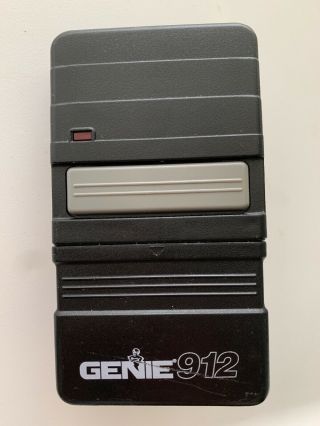 Genie Gt912 Garage Door Remote Control Dip Switch Overhead Door Rare