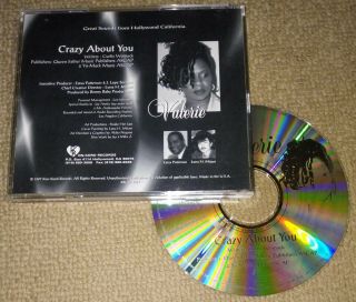 Valerie / Crazy About You Oop Rare Indie R&b Ca