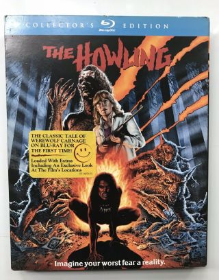 The Howling (1981) Blu Ray - Scream Factory - W/rare Oop Slip Cover Region A