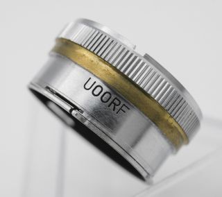 Rare - Leitz Leica 17672 Uoorf Chrome Bayonet Adapter Ring For Sooky Somky