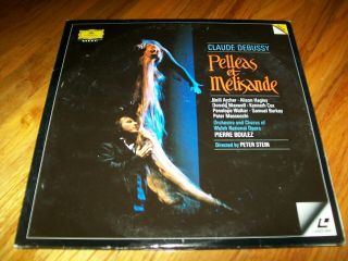 Pelleas Et Melisande 2 - Laserdisc Ld Debussy Opera Very Rare