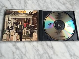 Yes Self Titled (debut) Cd Atlantic 8243 - 2 Rare Oop Jon Anderson,  Chris Squire