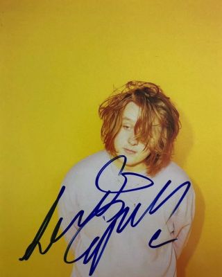 Lewis Capaldi Hand Signed 8x10 Photo Autographed Singer Very Rare Hot