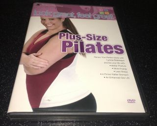 Look Great Feel Great: Plus Size Pilates Dvd Rare Oop Lynne Robinson Workout