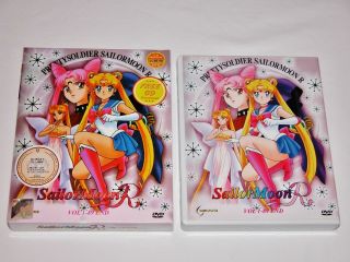 Sailor Moon R Complete Box Set Vol 1 - 89 End - Dvd,  Music Cd - Rare Oop