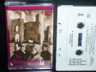 U2 Unforgettable Fire - Rare Australian Cassette Tape Nm