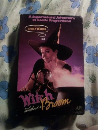 Witch Without A Broom Big Box Vhs Api Rare