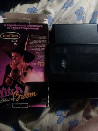 Witch Without A Broom Big Box Vhs Api Rare 2