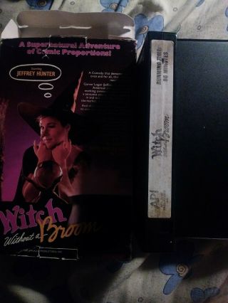 Witch Without A Broom Big Box Vhs Api Rare 3