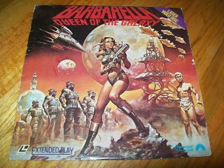 Barbarella: Queen Of The Galaxy Laserdisc Ld Very Rare Jane Fonda