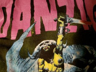 Glenn Danzig Iii Thrall Demonsweat T Shirt Full Color Simon Bisley L Rare