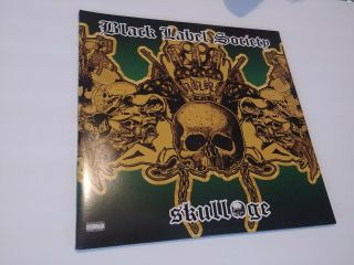 Black Label Society Skullage Gatefold Lp Green Rare Nm Zakk Wylde