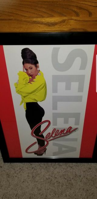 Selena Quintanilla very rare old poster. 2