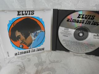 Elvis Presley - Almost In Love Cd Avon Edition 1985 Very Rare