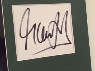 RARE Steve Davis Snooker Signed Photo Display,  AUTOGRAPH WORLD CHAMPION 2