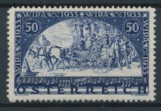 [37997] Austria 1933 Wipa Good Rare Stamp Without Silk Vf Mnh V:$400