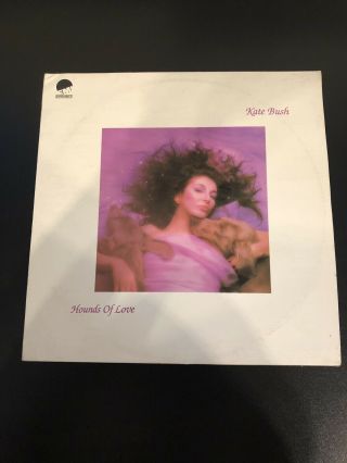 Very Rare Kate Bush - Hounds Of Love 1985 Vinyl Lp (import Columbia)