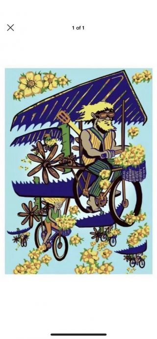 Jim Pollock “Bicycle Day” Limited Edition Giclee Art Print Poster Signed RARE 2