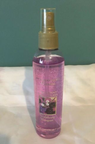 Victoria Secret Wildberry Bouquet Fragrance Mist 8 Oz Rare Discontinued Scent