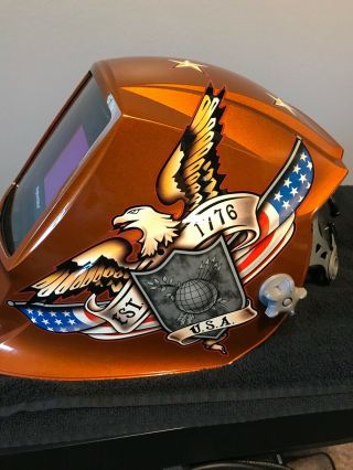 Miller digital elite welding helmet Rare Bicentennial 3