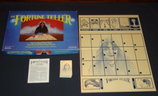 1989 The Fortune Teller Vintage Board Game By Pressman - 100 Complete Rare