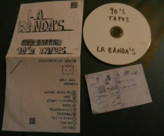 La Banda ' s - 90 ' s Tapes RARE LTD.  CDr La Hell Gang,  Chicos De Nazca chile 2009 3