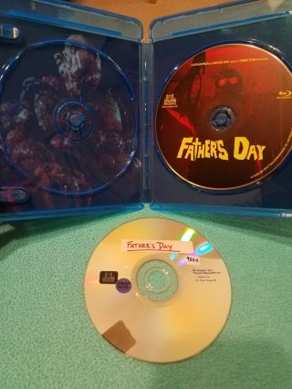 Fathers Day (Blu - ray,  Limited Edition) TROMA RARE OOP HORROR 2