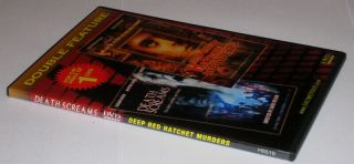 Death Screams DVD 1982 Rare Slasher Cult Horror Slim Case With Double Feature 4