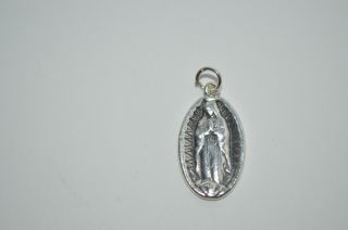 James Avery Sterling Silver Rare Retired Virgin Mary Of Guadeloupe Charm/pendant