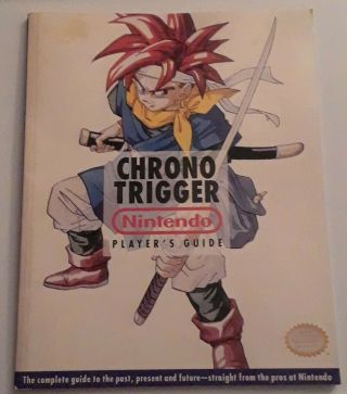 Chrono Trigger Official Nintendo Players Strategy Guide Book Rare Collector 1995