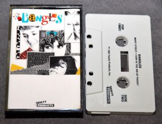 The Bangles: Self - Titled Ep 1982.  E.  P.  Cassette Tape.  Vintage.  Very Rare