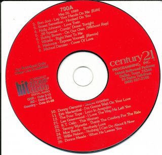 Hitdisc 790a Various Rare Radio Only Cd Madonna Bobby Brown Bon Jovi Four Tops