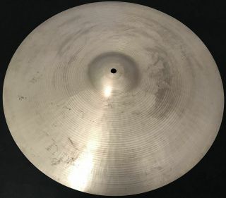 Rare 19 " Paiste Formula 602 Thin Crash Cymbal - 1740g