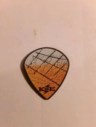 Killswitch Engage Guitar Pick Pizza & Beer Design Rare Concert Trash D