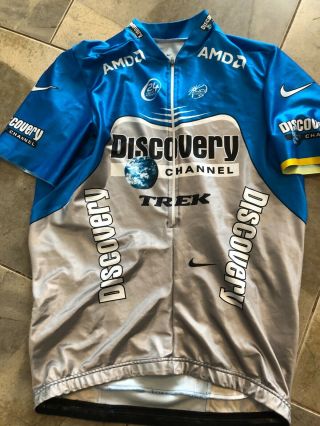 Discovery Channel Aero Jersey Rare X Large Xl Team Rider Issued Nike Trek