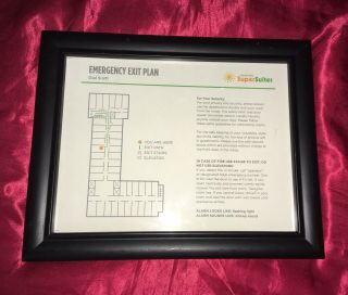 Parks And Recreation - Production Made Prop Pawnee Suites Sign Rare