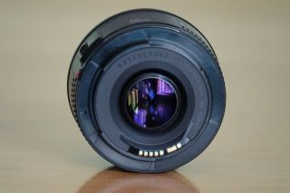 Canon EF 50mm f/1.  8 AF Lens (0570C002) with Hoya filter,  hood,  rarely 3