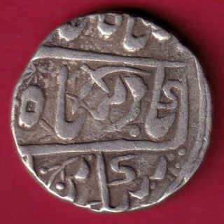 Jodhpur State - One Rupee - Rare Silver Coin Q8