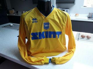 Rare Brighton Hove & Albion Errea Football Long Sleeve Shirt Adult Xl No 13