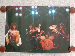 Rare Queen Head Shop Poster Live Concert Image,  Tokyo Japan 1975