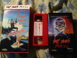 Surf Nazis Must Die Big Box Vhs Troma Only 250 Made rare oop hard to find horror 2